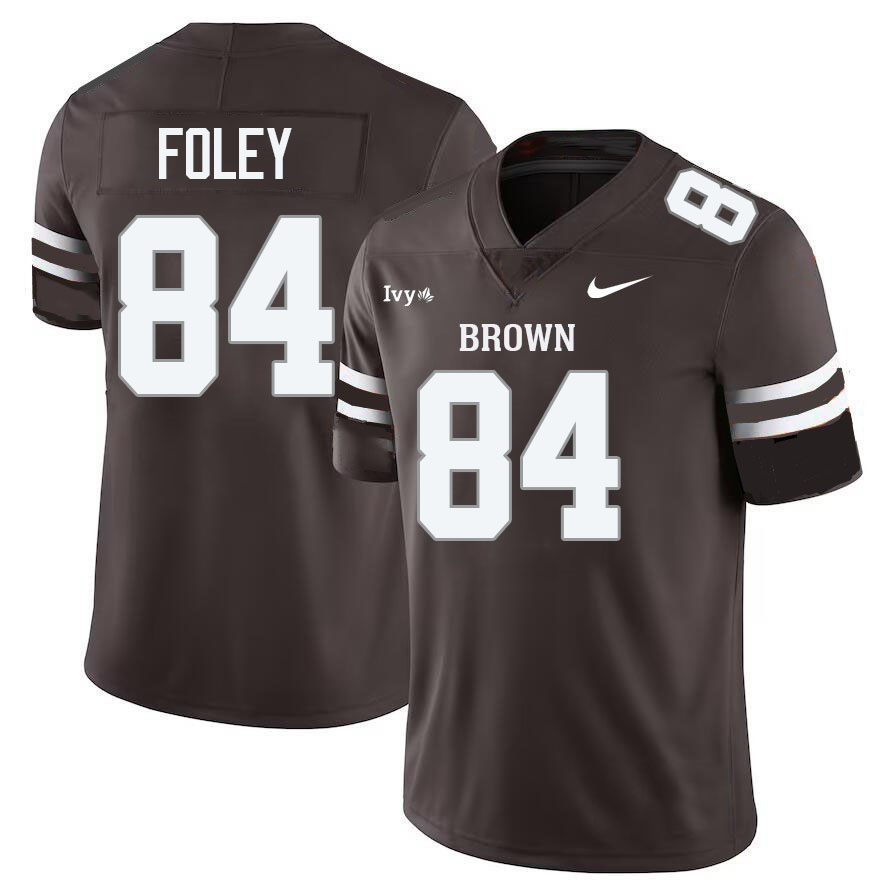 Brown Bears #84 Trevor Foley College Football Jerseys,Uniforms Stitched-Brown